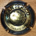 Spaanse Cavacapsule JEAN PERICO zwart & goud nr.01 **ZELDZ*, Ophalen of Verzenden, Nieuw, Spanje, Overige typen