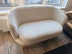 GISTRUP 2-zitsbank GISTRUP off-white teddy, Ophalen, Zo goed als nieuw, 75 tot 100 cm, Tweepersoons