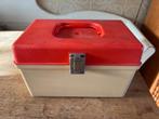Originele retro vintage Curver naaidoos / naaikist, Ophalen of Verzenden, Gebruikt, Overige typen