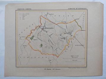37 / Gemeente Munstergeleen Limburg door J. Kuyper uit 1866 beschikbaar voor biedingen