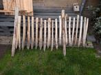 Kastanjehout tuinhekje/kippenren/konijnen, Ophalen, Zo goed als nieuw, IJzer, Tuinhek
