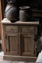 Halkastje massief teak Halkastje massief teak, kast, Ophalen, Www.jufbrocante.nl, Www.jufbrocante.nl, Nieuw