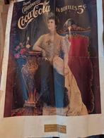Coca-Cola advertentieposter “Drink Coca-Cola in Bottles, Ophalen of Verzenden, Zo goed als nieuw, Film en Tv