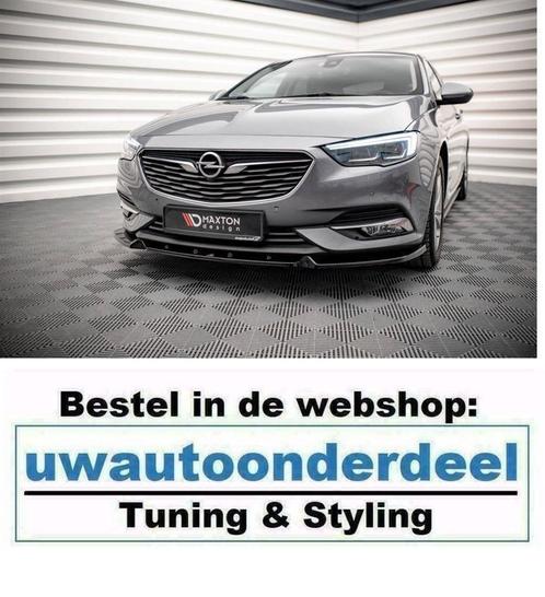 Maxton Design Spoiler Lip Splitter Voor Opel Insignia MK2, Auto diversen, Tuning en Styling, Verzenden