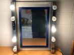 Make up spiegel/ kapspiegel met lampen, Minder dan 50 cm, Ophalen of Verzenden, Zo goed als nieuw, Minder dan 100 cm