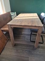 Tafel acaciahout, Ophalen, Gebruikt, 50 tot 100 cm, 150 tot 200 cm