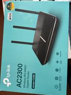 TP-Link AC2300 gigabit router, Computers en Software, Routers en Modems, Ophalen of Verzenden, Zo goed als nieuw, Router met modem