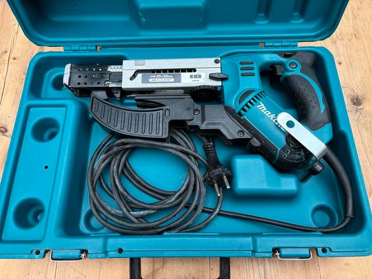 Makita 6842 Schroefautomaat - Perfect voor Gipsplaten!, Doe-het-zelf en Verbouw, Gereedschap | Handgereedschap, Gebruikt, Ophalen of Verzenden