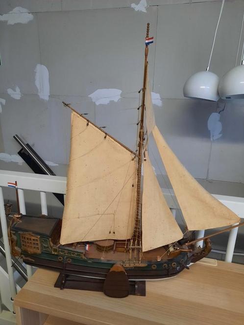 Modelschip van een Staten Jacht., Hobby en Vrije tijd, Modelbouw | Boten en Schepen, Gebruikt, Overige merken, Ophalen