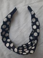 Haarband/ diadeem/ sjaal zwart met witte stippen, Kleding | Dames, Vintage Marianne, Ophalen of Verzenden, Zo goed als nieuw, One size fits all
