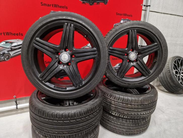 18 INCH ORIGINEEL MERCEDES AMG A B C CLA GLA VELGEN BANDEN, Auto-onderdelen, Banden en Velgen, Banden en Velgen, 18 inch, 225 mm