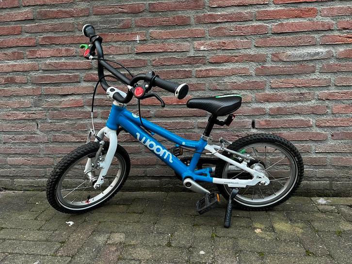 Woom GO 2 14 inch, Fietsen en Brommers, Fietsen | Kinderfietsjes, Gebruikt, Minder dan 16 inch, Ophalen