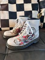 Dr. Martens 1460 old school tattoo Grez maat 40 wit tijger, Wit, Overige typen, Ophalen of Verzenden, Dr. Martens