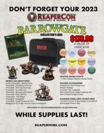 ReaperCon 2023 Barrowgate Collector's Box 01660 Wargames, Hobby en Vrije tijd, Wargaming, Nieuw, Overige soorten, Toebehoren, Ophalen of Verzenden