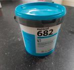 Halve emmer Eurocol 682 wandtegellijm, Gebruikt, Overige kleuren, Ophalen of Verzenden, Verf