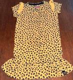 Z8 jurk jurkje mt 86 panterprint geel zomer, Kinderen en Baby's, Babykleding | Maat 86, Meisje, Jurkje of Rokje, Z8, Ophalen of Verzenden
