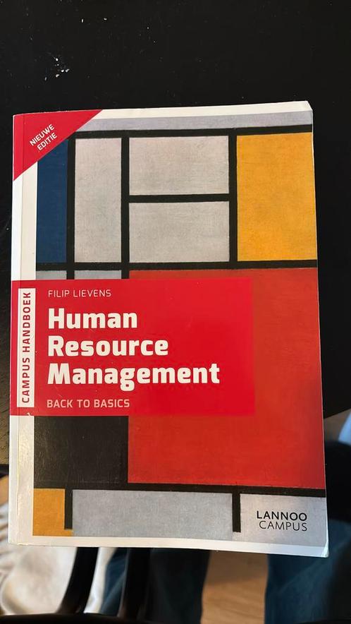 Filip Lievens - Human Resource Management, Boeken, Advies, Hulp en Training, Zo goed als nieuw, Ophalen of Verzenden