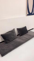 Set kussens (voor eetkamer bankje of vensterbank), Ophalen, Zo goed als nieuw, Grijs, Vierkant