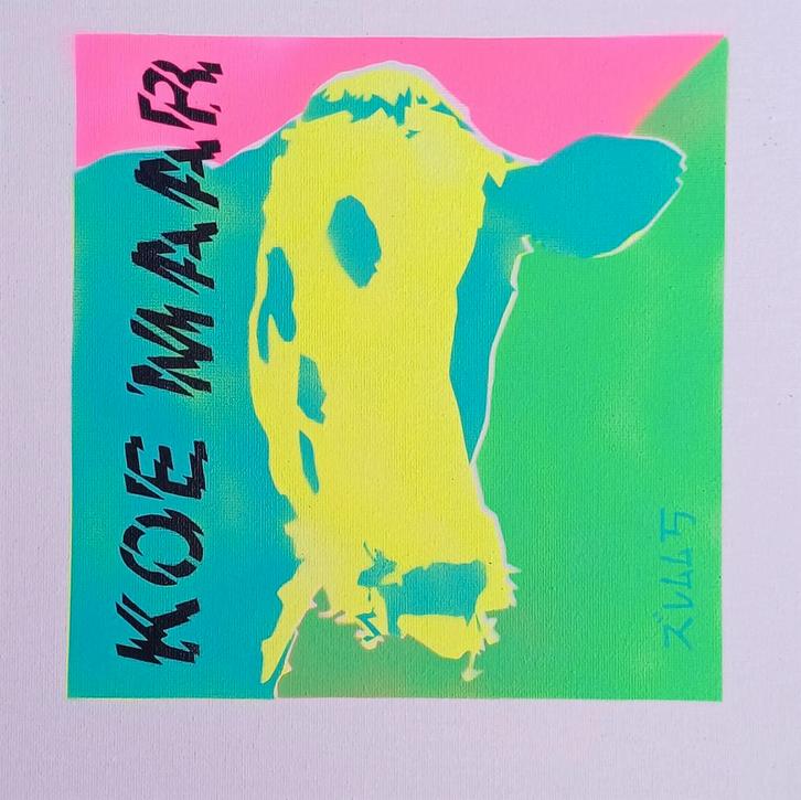 Koe Maar door Klaas, Antiek en Kunst, Kunst | Litho's en Zeefdrukken, Ophalen of Verzenden