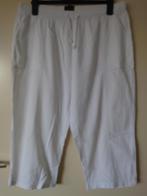 3/4 broek Pescara wit maat XXL, Wit, Maat 46/48 (XL) of groter, Pescara, Ophalen of Verzenden