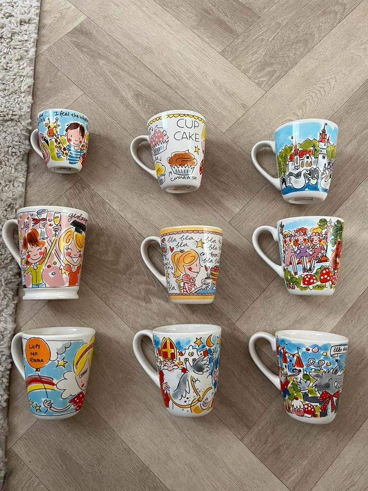Mokken Blond Amsterdam, Huis en Inrichting, Keuken | Servies, Zo goed als nieuw, Kop(pen) en/of Schotel(s), Blond Amsterdam, Aardewerk