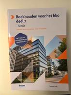 Boekhouden voor het hbo deel 2, Boeken, Ophalen of Verzenden, Zo goed als nieuw, Economie en Marketing