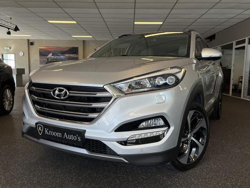 Hyundai Tucson 1.6 T-GDi Premium / Panoramadak / Leer met kl, Auto's, Hyundai, Te koop, Tucson, ABS, Achteruitrijcamera, Airbags