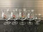 5 la chouffe bierglazen 1 blond 1 proefglas 2 jubleum glazen, Ophalen of Verzenden, Zo goed als nieuw, Glas of Glazen, Overige merken