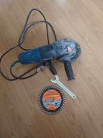 Ferm slijptol + extra schijf, Doe-het-zelf en Verbouw, Gereedschap | Slijpmachines, Ophalen of Verzenden, Gebruikt, Minder dan 700 watt