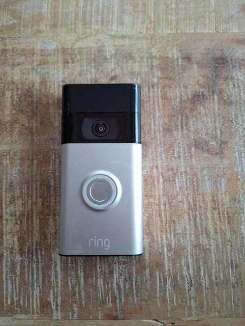 Ring video doorbell 2nd Gen, Battery or Hardwired, Huis en Inrichting, Deurbellen, Zo goed als nieuw, Bedraad, Ingebouwde camera