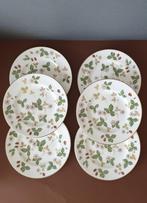 Wedgwood Wild Strawberry gebaksbordje 15 cm per stuk, Verzenden, Zo goed als nieuw, Bord(en), Wedgwood