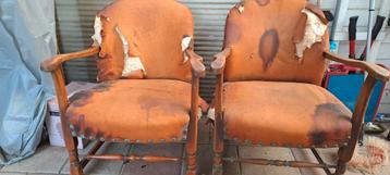 Antieke stoelen van Artifort Maastricht,Opknapper,Theo Ruth beschikbaar voor biedingen