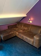 Antraciet grijze bank van Adore Veloursstof, Huis en Inrichting, Ophalen, Zo goed als nieuw