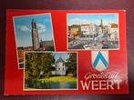 Oude Ansichtkaart Weert 3-luik, Ophalen of Verzenden, 1960 tot 1980, Gelopen