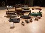 Diverse antieke strijkbouten, Antiek en Kunst, Ophalen of Verzenden