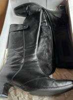 Verhulst mooie zwarte laarzen 5.5 H wijdte met rits, Ophalen of Verzenden, Hoge laarzen, Zo goed als nieuw, Verhulst