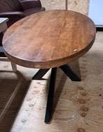 Eettafel ovaal mangohout 160 x 230, Huis en Inrichting, Tafels | Statafels, Ophalen of Verzenden, Zo goed als nieuw