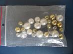 Zakje met gouden&parelkleurige kralen voor complete ketting, Ophalen of Verzenden, Nieuw, Overige materialen