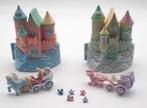 Vintage Polly Pocket Trendmaster Starcastle in the cloud 2x, Ophalen of Verzenden, Gebruikt