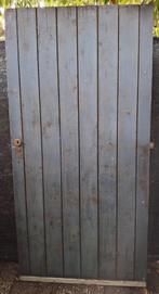 Houten poort 205hx100b, Ophalen, Gebruikt, Hout, Draaipoort