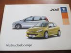 Instructieboek Peugeot 206, 206 SW 2003, zeer mooi!, Auto diversen, Handleidingen en Instructieboekjes, Ophalen of Verzenden