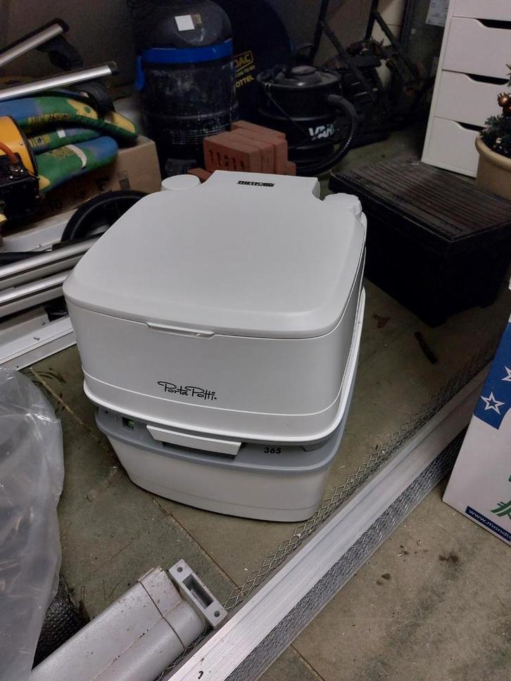 ZGAN Porta Potti - Draagbaar Toilet, Caravans en Kamperen, Camper-accessoires, Zo goed als nieuw, Ophalen
