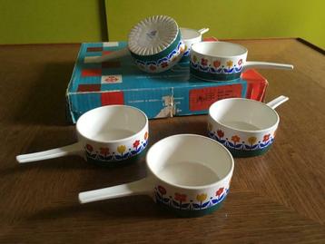 Villeroy & Boch, Eierschaaltjes, Retro/Vintage jaren '60 '70 beschikbaar voor biedingen