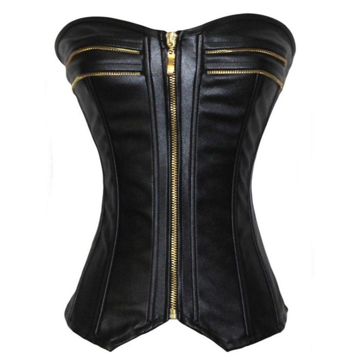Dames zwart leren korset corset sexy vrouwen corset, Kleding | Dames, Ondergoed en Lingerie, Body of Korset, Zwart, Verzenden