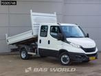 Iveco Daily 35C14 Kipper Dubbel Cabine Dubbellucht 3,5t Trek, Auto's, Bestelauto's, Gebruikt, Euro 6, Iveco, Bedrijf