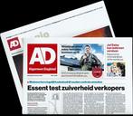 Algemeen Dagblad dinsdag 14 oktober gezocht met Donald Duck, Ophalen of Verzenden, Zo goed als nieuw, Krant
