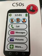 Mobiele telefoon SwissVoice C50S Senioren Smartphone, Overige modellen, Zwart, Nieuw, Ophalen of Verzenden