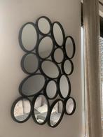 Moderne spiegel met ovale vormen, Huis en Inrichting, Woonaccessoires | Spiegels, Ophalen, 100 tot 150 cm, Zo goed als nieuw, 75 tot 100 cm