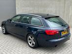 Blauwe Audi A6 3.2 FSI 4X4 QUATTRO Avant 256PK Automaat!, Auto's, Automaat, USB, Zwart, 1715 kg