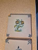 3 oude tegeltjes, Ophalen of Verzenden